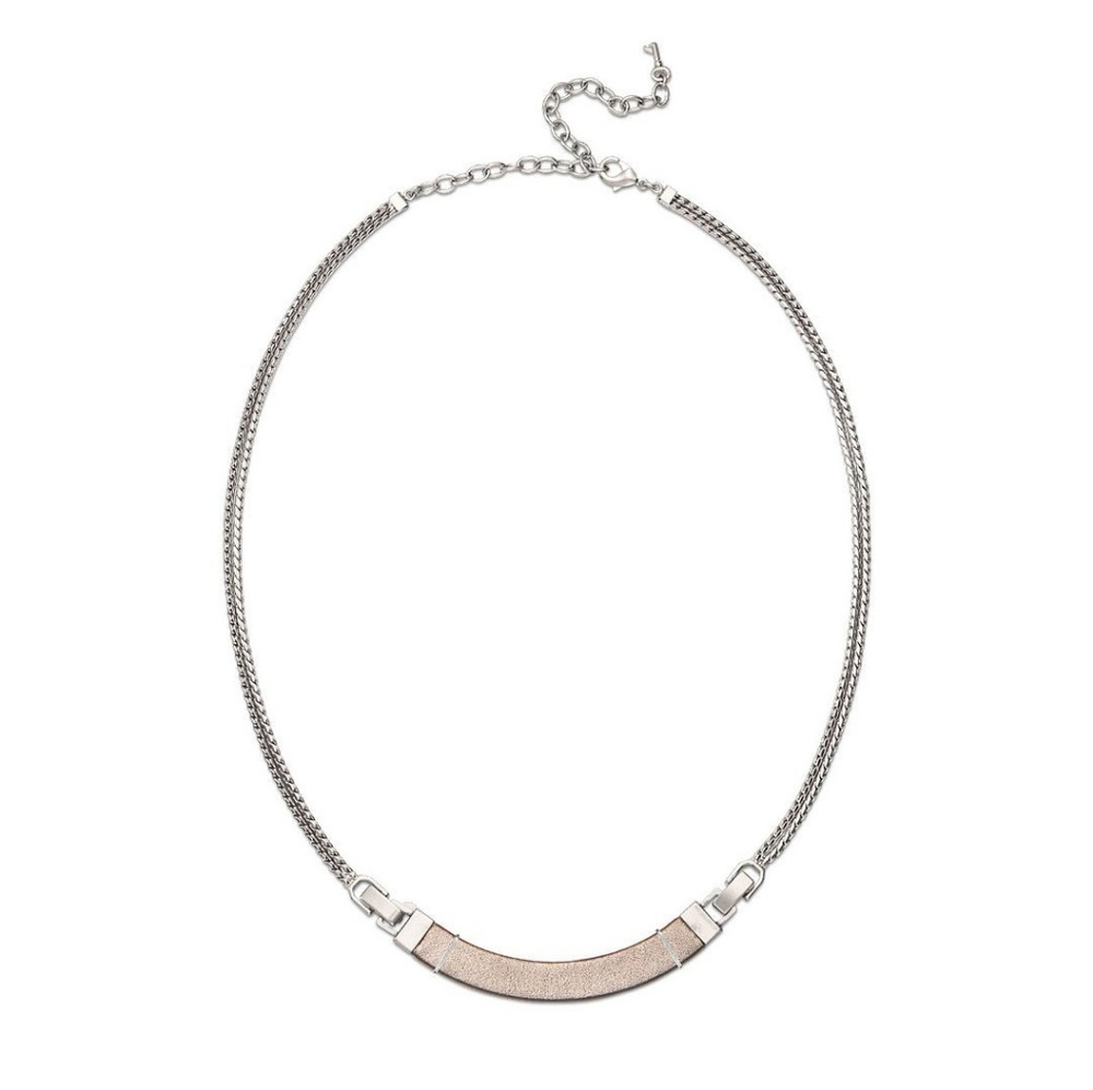 Keep Collective Chain and leather necklace